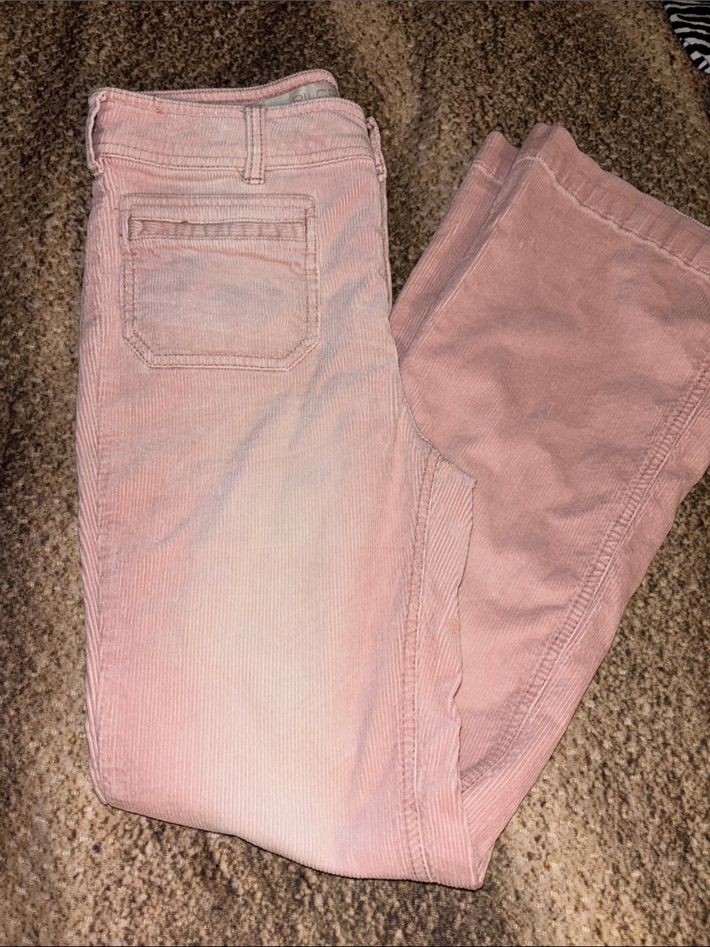 Pilcro Women's Pink Corduroy Jeans 27P EUC